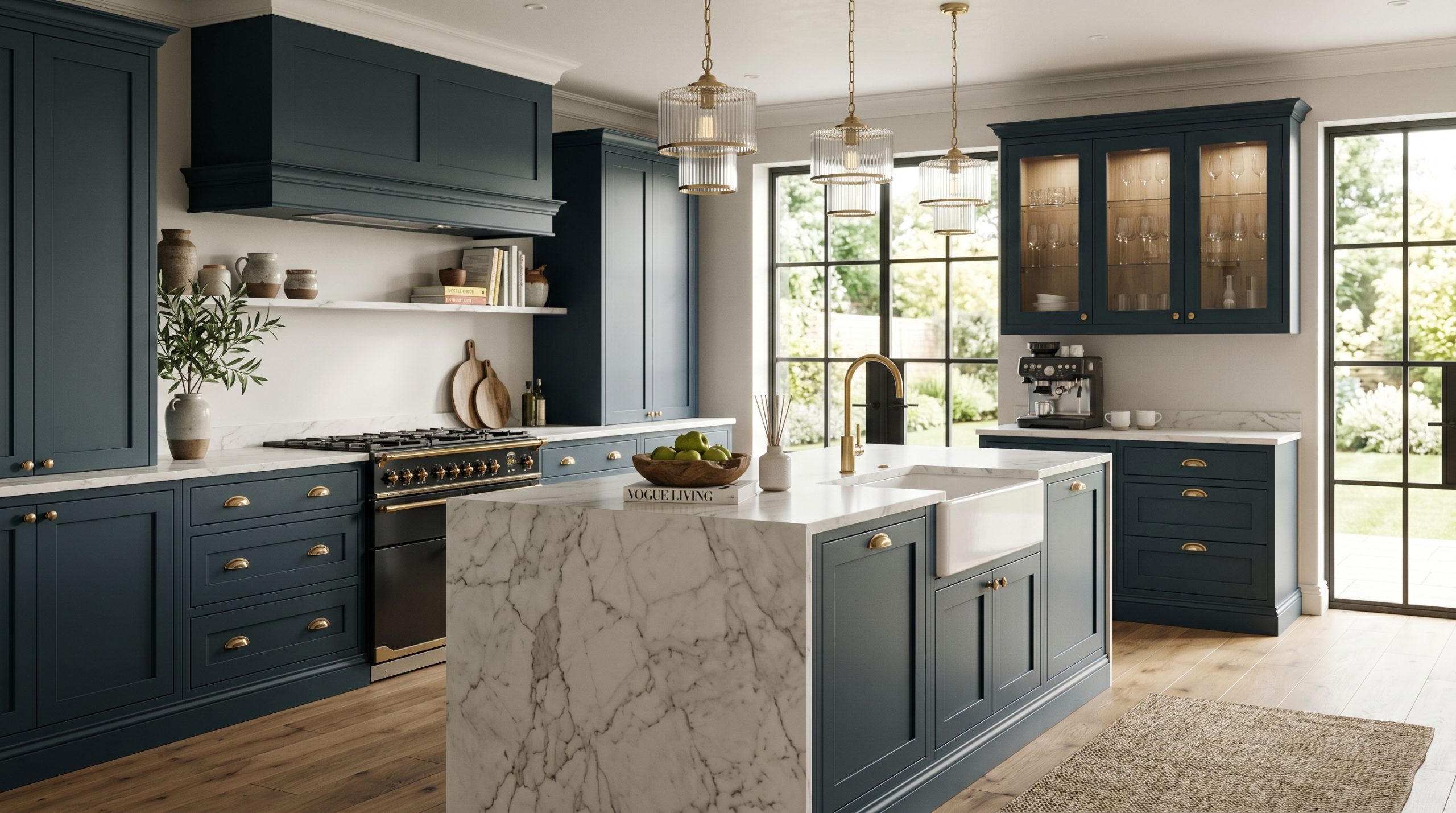 In-Frame solid wood kitchen